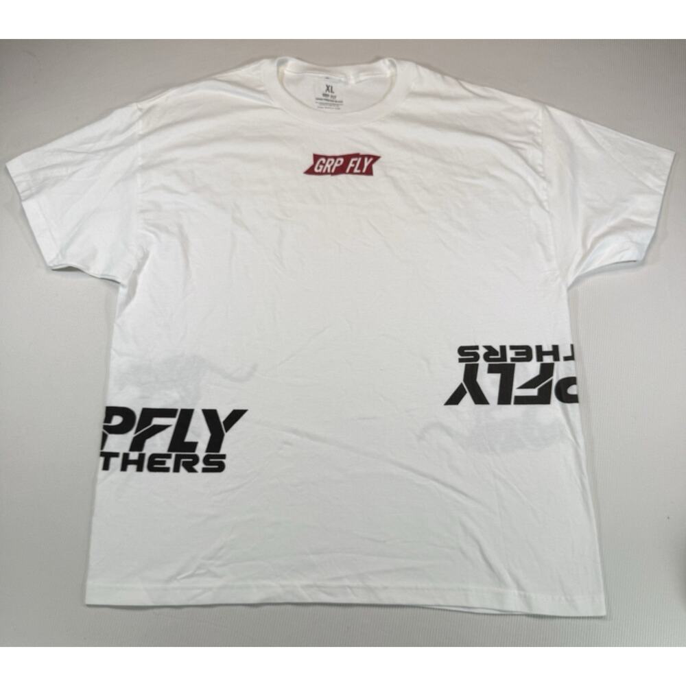 Grp Fly Grape Panther Graphic T Shirt Xl White Streetwear